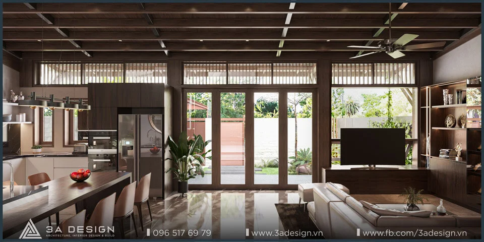 tận dụng ánh sáng cho không gian phòng khách