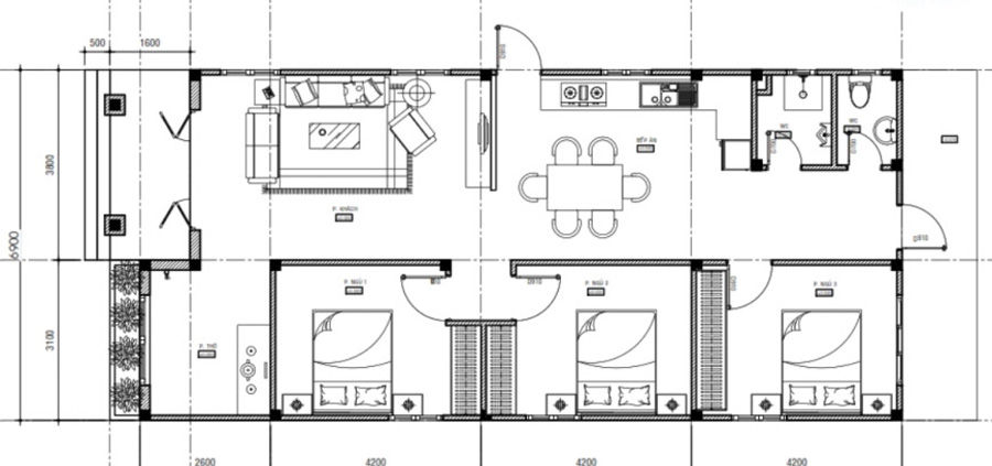 Phối cảnh mặt tiền nhà phố hiện đại với kiến trúc Mái Nhật/Mái Lệch và cổng rào kim loại/gỗ, thể hiện phong cách độc đáo, phá cách và tổng thể thẩm mỹ cao.