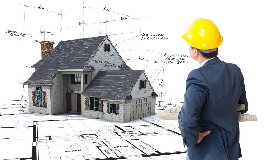 Sơ đồ thiết kế hệ thống cấp thoát nước nóng lạnh, minh họa đường kính ống và các thiết bị vệ sinh.