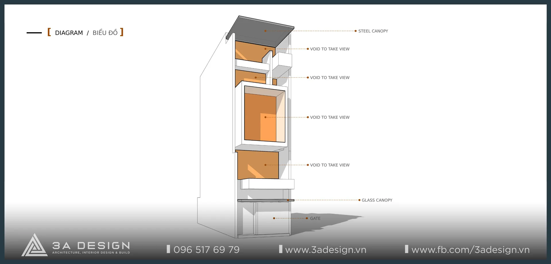 thiết kế nhà phố Tân Phú B House