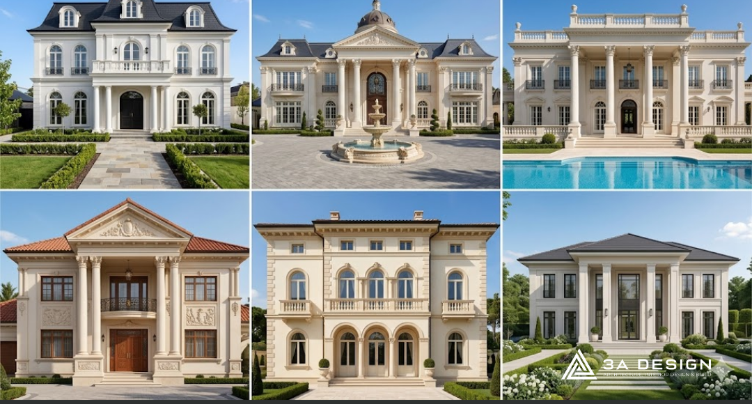 Những mẫu thiết kế biệt thự tân cổ điển