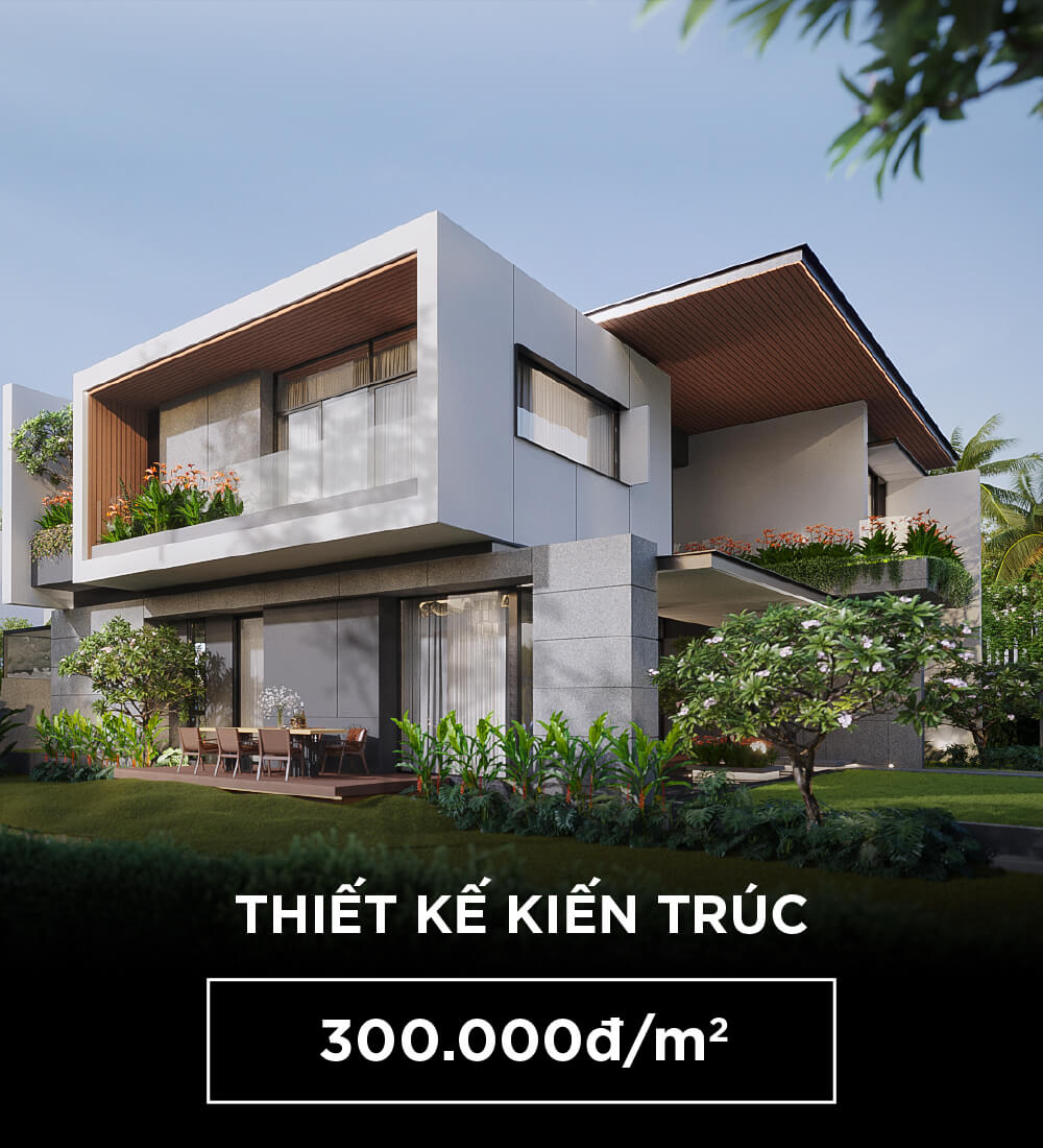Dịch Vụ Thiết Kế Kiến Trúc Báo giá thiết kế kiến trúc villa