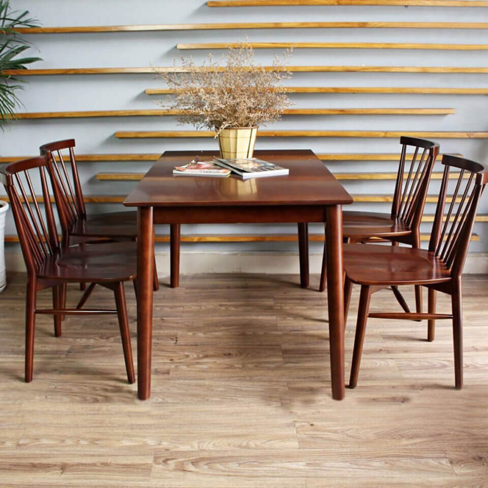 bộ bàn ăn 4 ghế đồ nội thất không thể thiếu trong không gian bếp