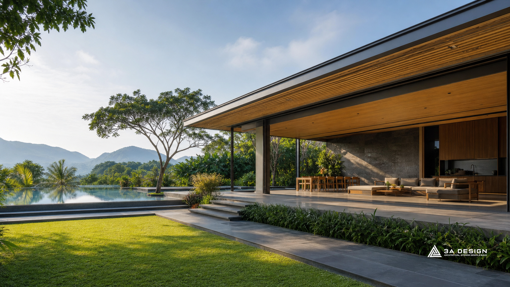 5. Quy trình triển khai thiết kế và thi công chuyên nghiệp tại 3ADesign - nhà vườn cấp 4 đẹp