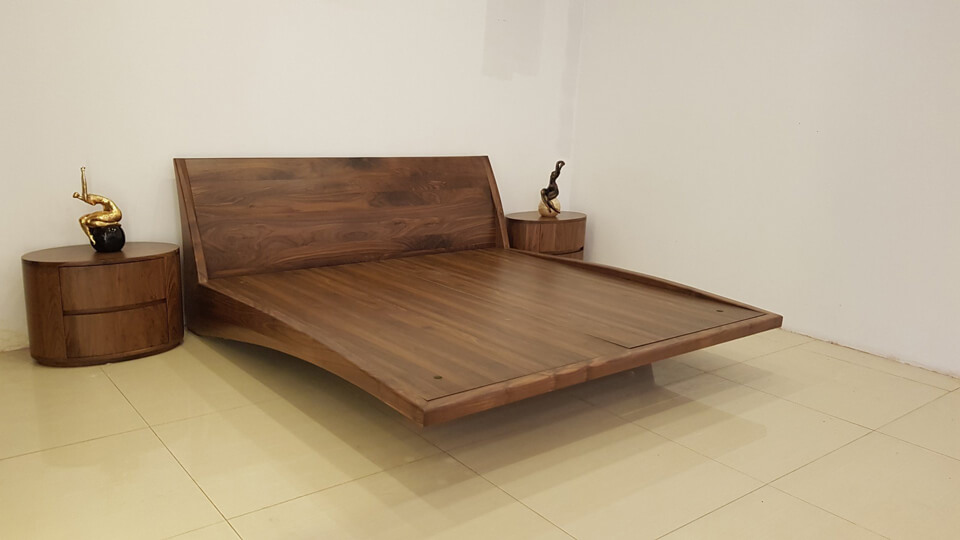 lựa chọn vật liệu giường gỗ tự nhiên từ gỗ xoan đào