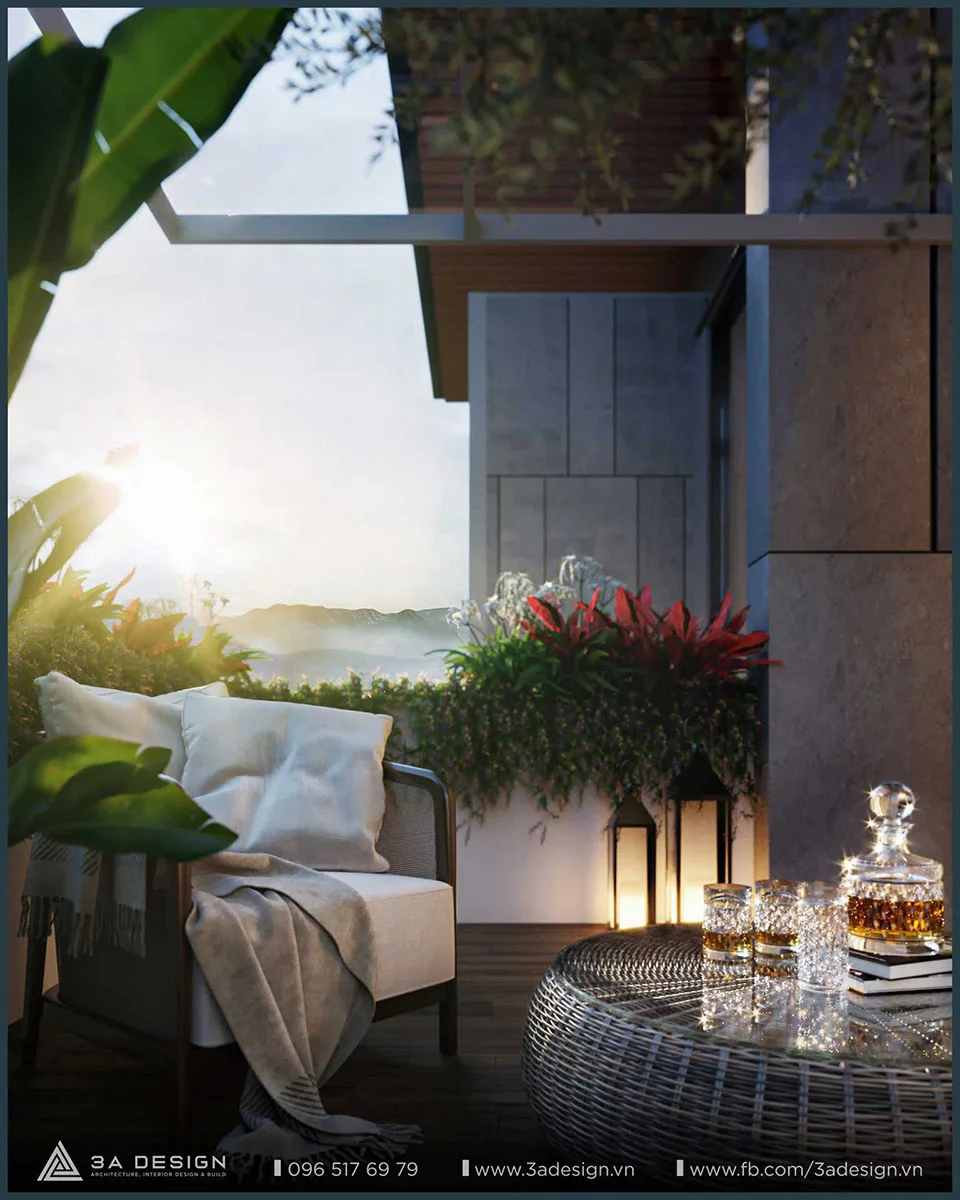 không gian chill và tận hưởng view đẹp