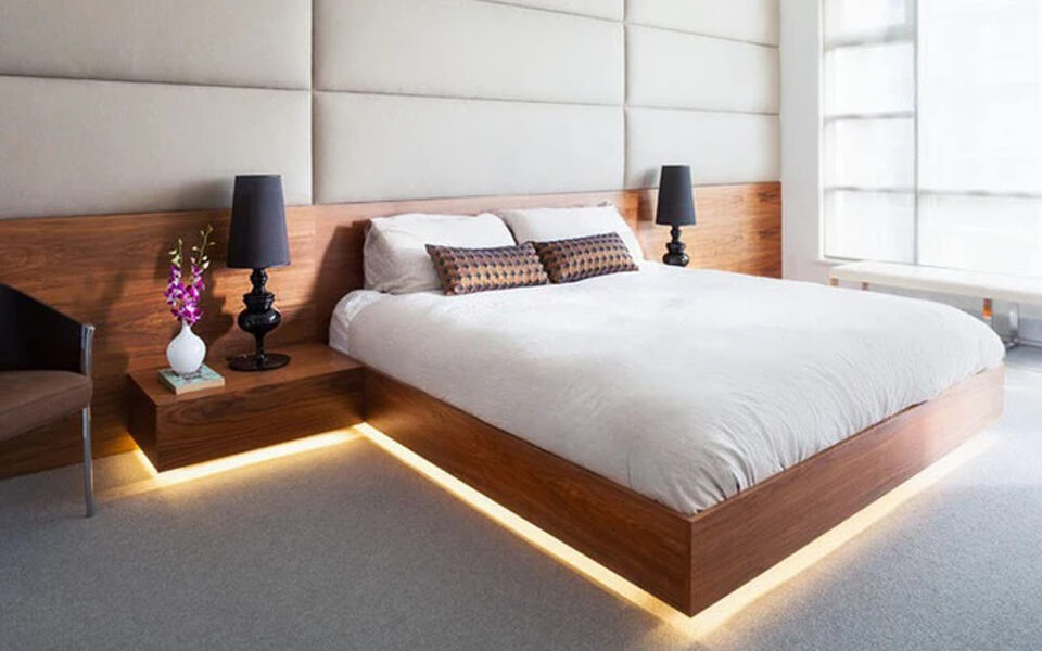 mẫu giường đẹp cho phòng ngủ hiện đại