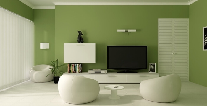màu hợp mênh mộc tạo nên cho ngồi nhà của bạn một màu tươi mới, sinh sôi, thịnh vượng.