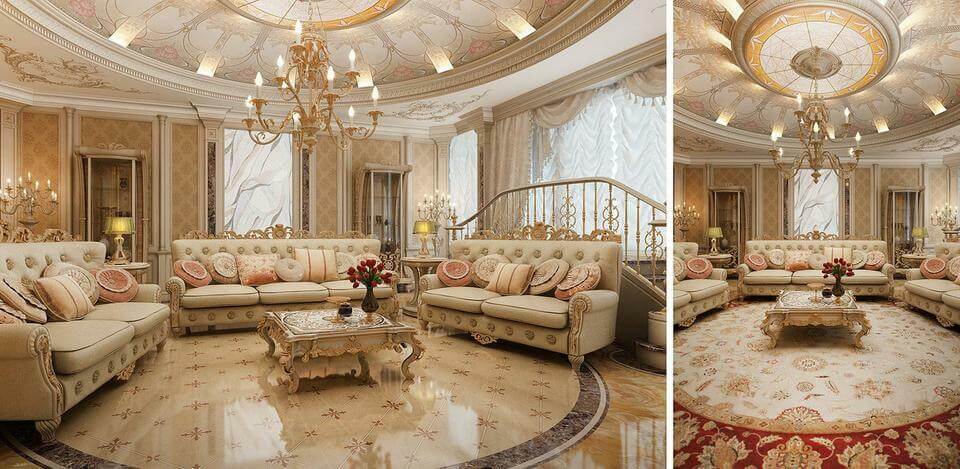  thiết kế nội thất chung cư đẹp với phong cách cổ điển