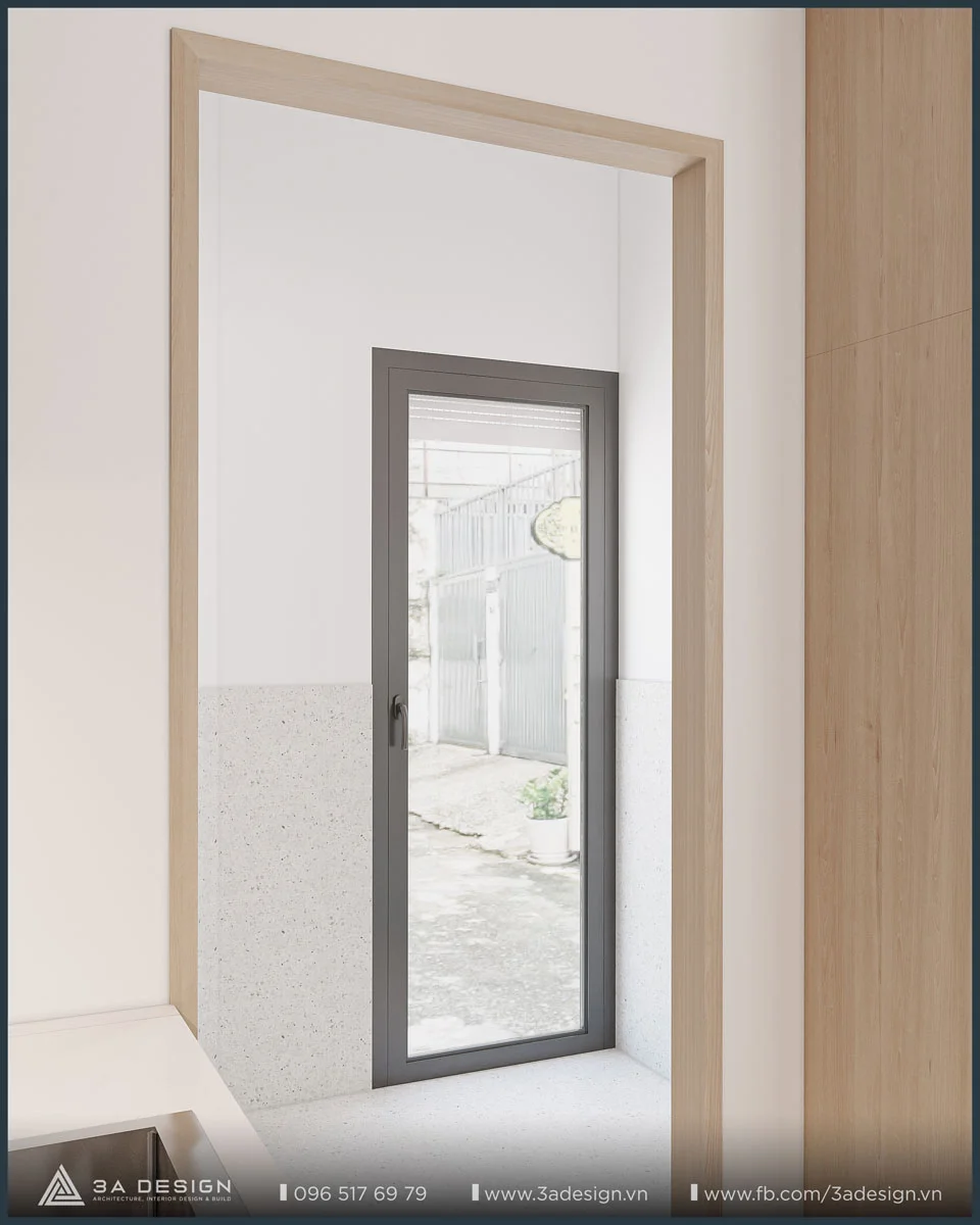 lối hành lang của L House