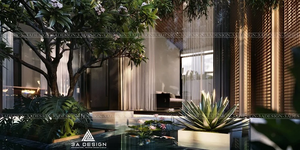 Mẫu biệt thự 2 tầng đẹp, hiện đại tại Hóc Môn 3