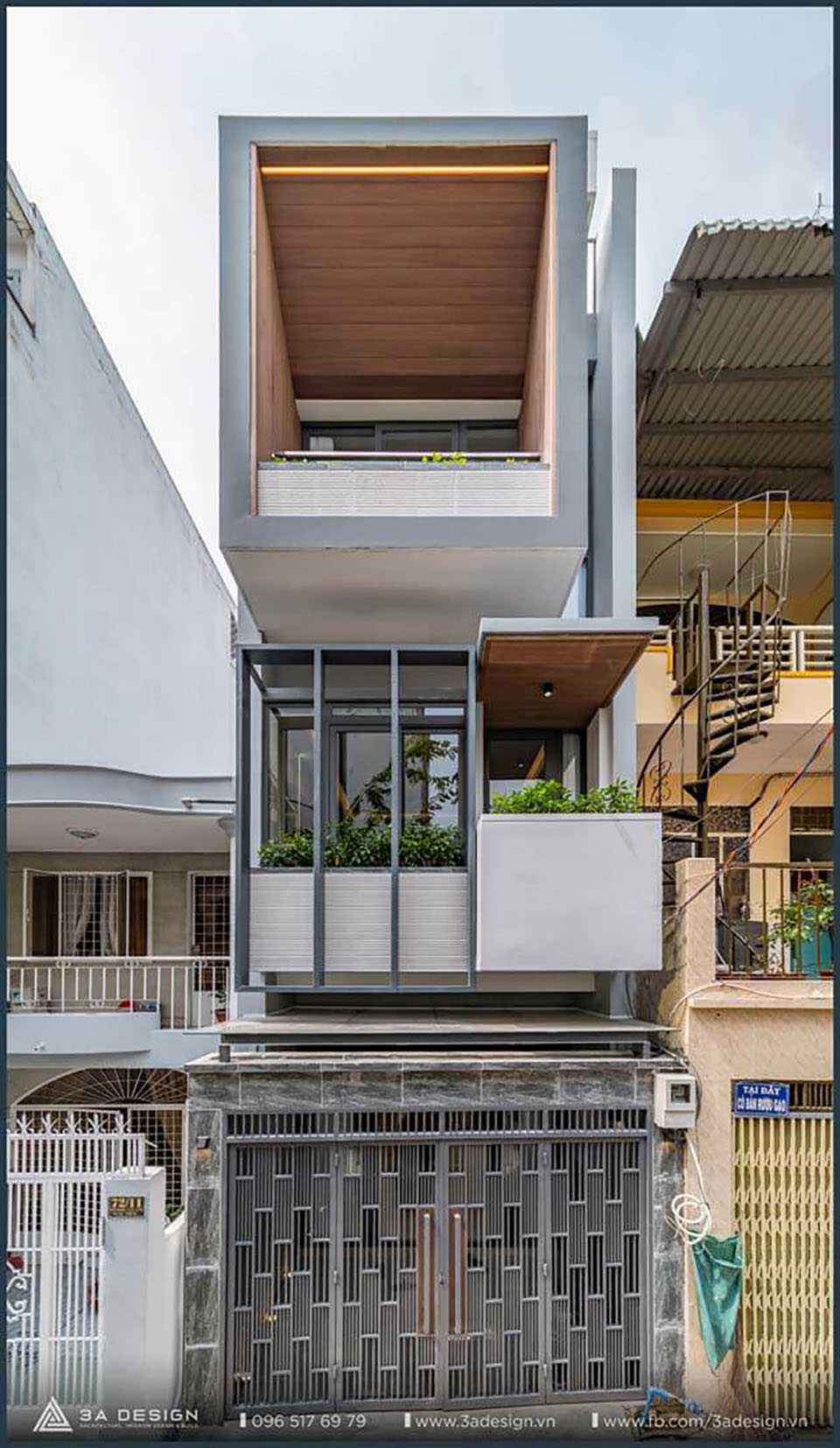 thi công hoàn thiện nhà phố TB House Tân Bình