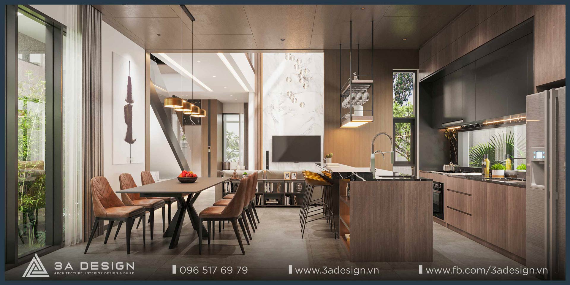 Thiết Kế Nội Thất Biệt Thự - C Villa (Quận 12) Thiết kế biệt thư hiện đại