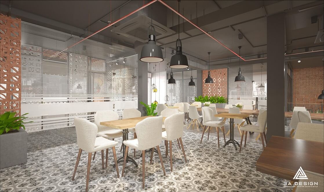 thiết kế nội thất cafe Vùng Tàu