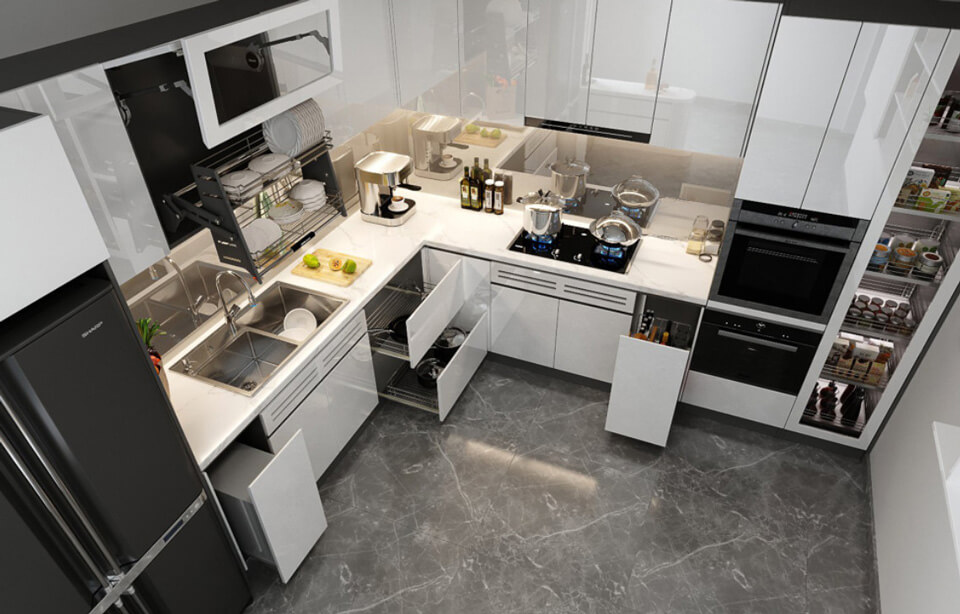 lựa chọn phong cách thiết kế tủ bếp cho không gian nhà bạn