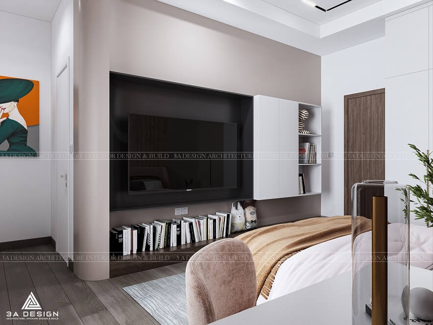thiết kế villa phòng ngủ giúp tối ưu không gian