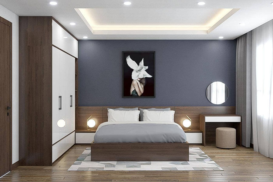 các mẫu trần thạch cao đẹp giúp phòng ngủ tạo cảm giác yên tỉnh cho nơi nghỉ ngơi của bạn ?